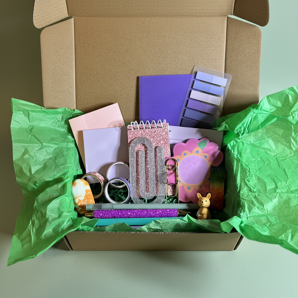 Purple Study Box